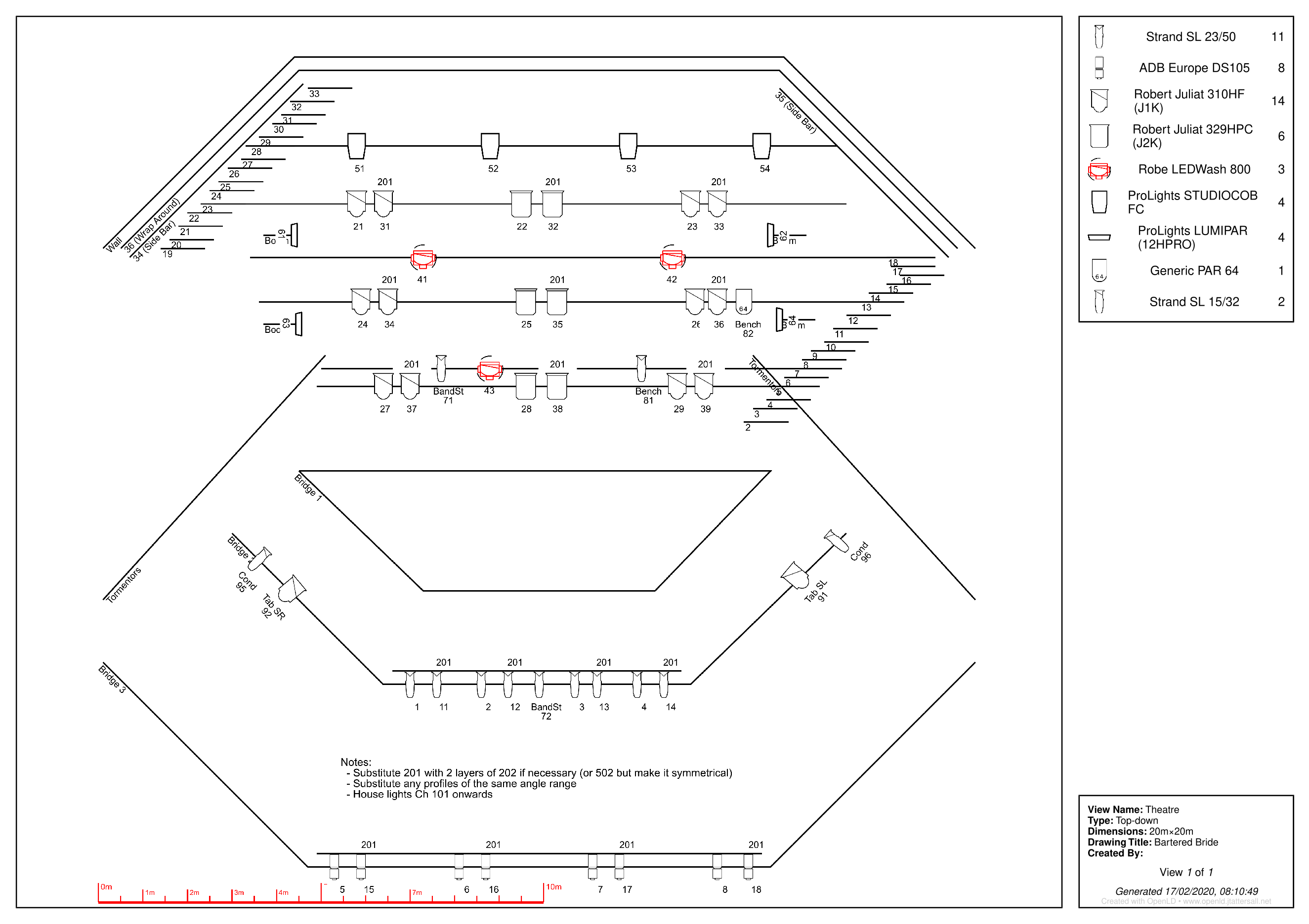 Drawing exported from OpenLD